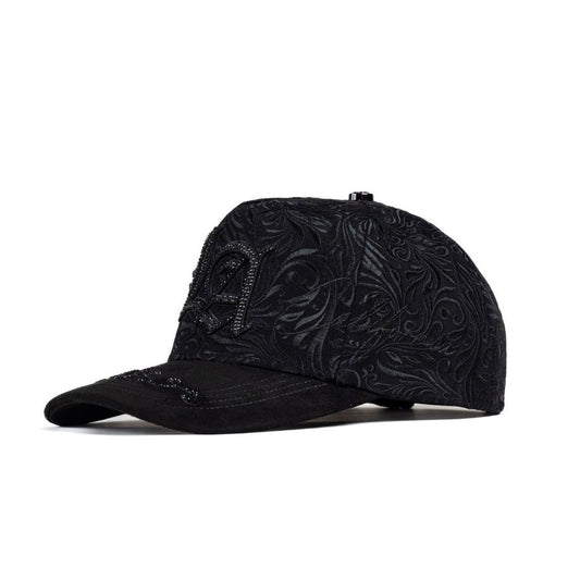 LOS ANGELES BLACK/BLACK EMBROIDRERED