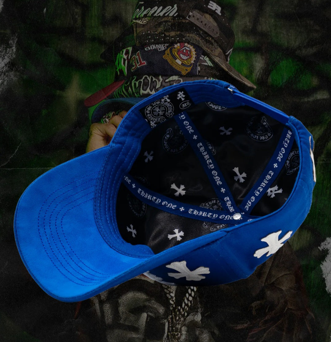 0THIRTYONE HATS
BLUE CHROME LA fulls set
