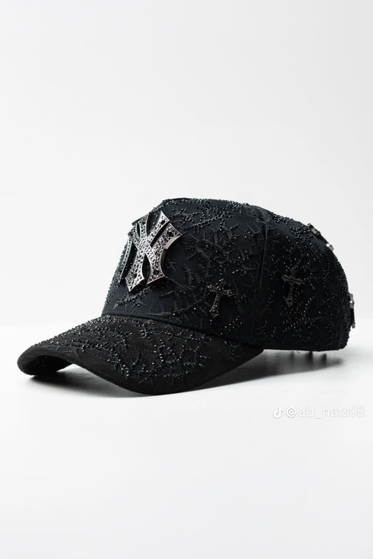 NY THORNED 24K BLACK GOLD” fullset