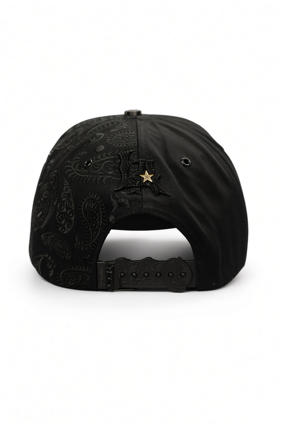 LA STAR BLACK BANDANA