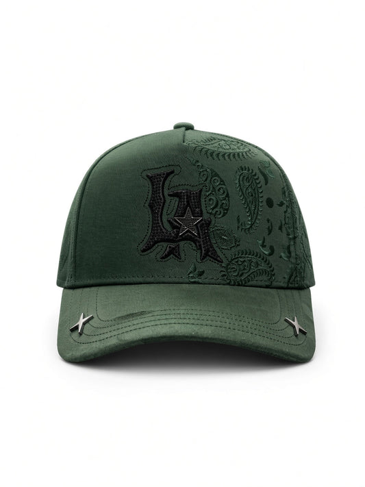 LA STAR  GREEN BANDANA