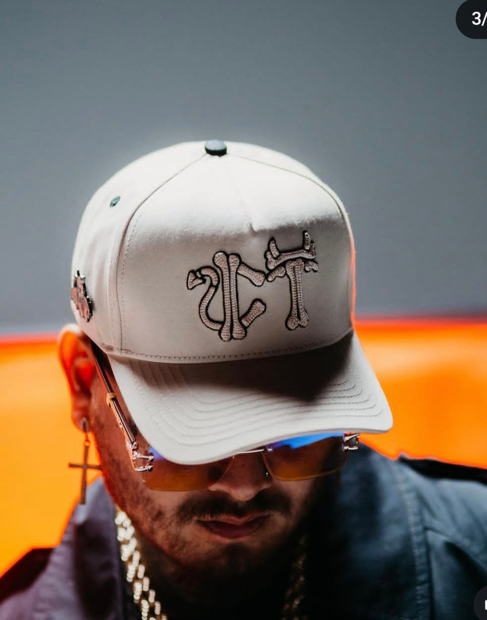 A Ct huesos El tiros caps beige