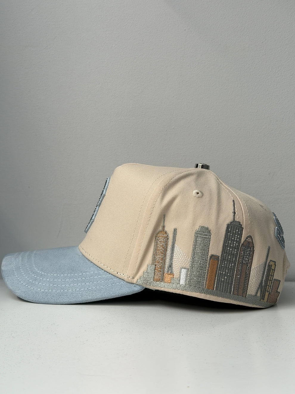 Boston blue / beige