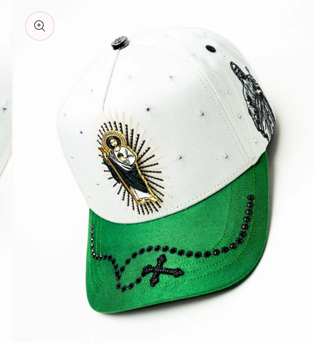 SAN JUDAS CRISTAL WHITE  EDICION