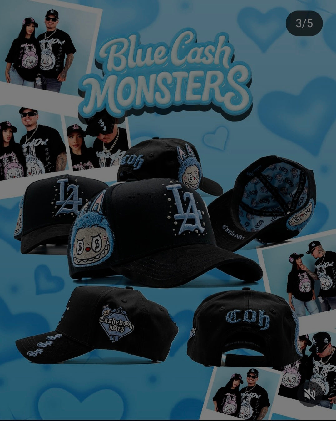 Labubu azul Fullsets