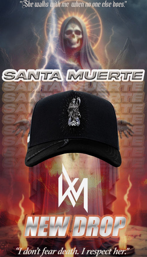 -SANTA MUERTE BLACK CRYSTALS