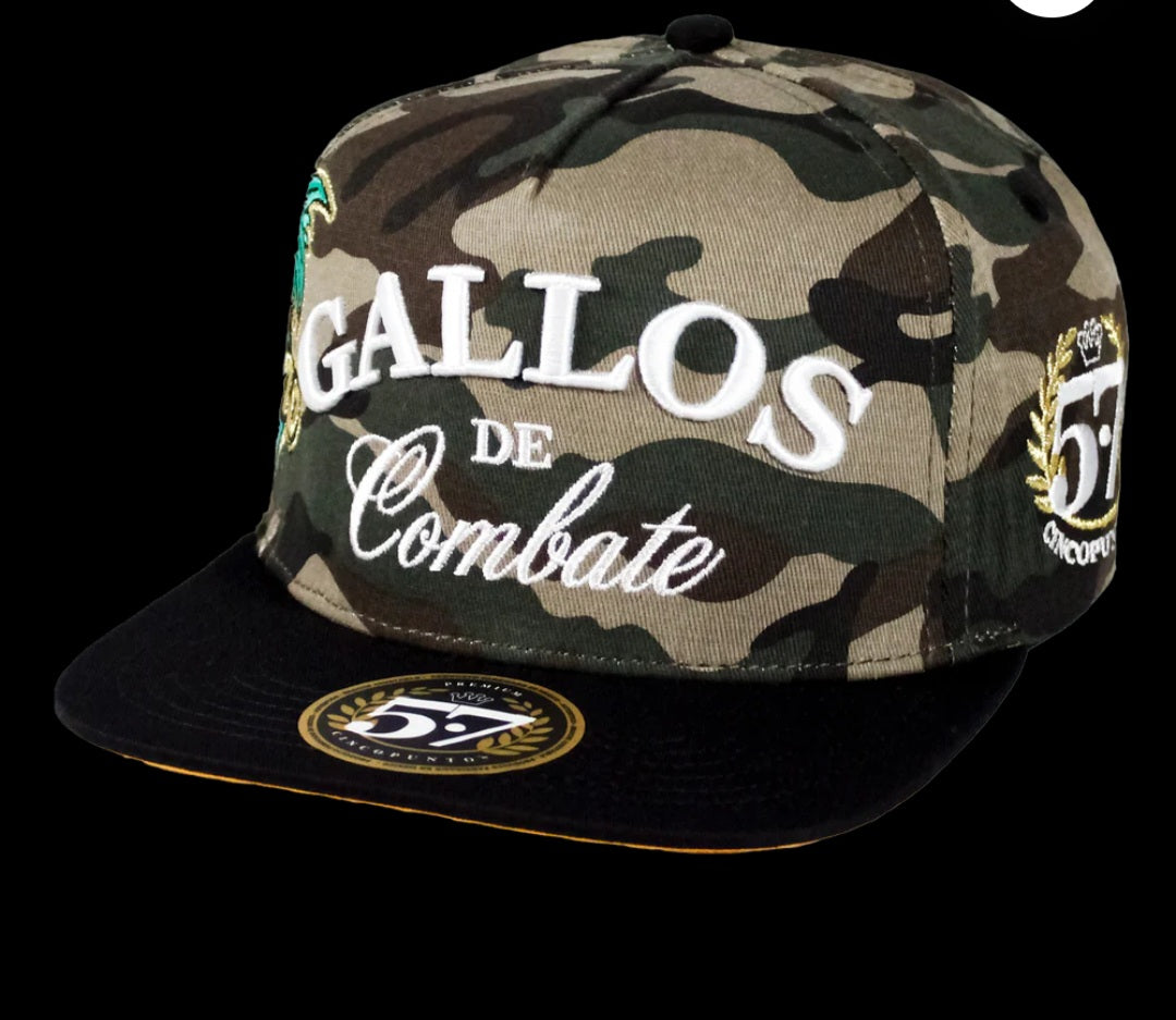5.7 gallos de combate camo/premium