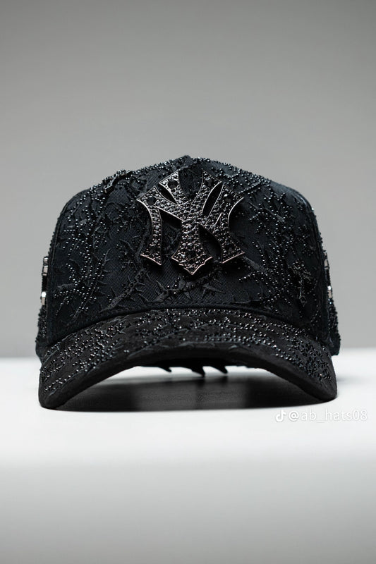 NY THORNED 24K BLACK GOLD” fullset
