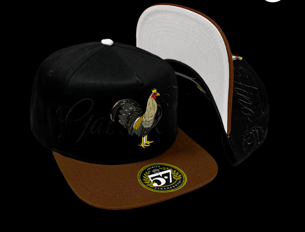 5.7 gallo fino negro/ camel