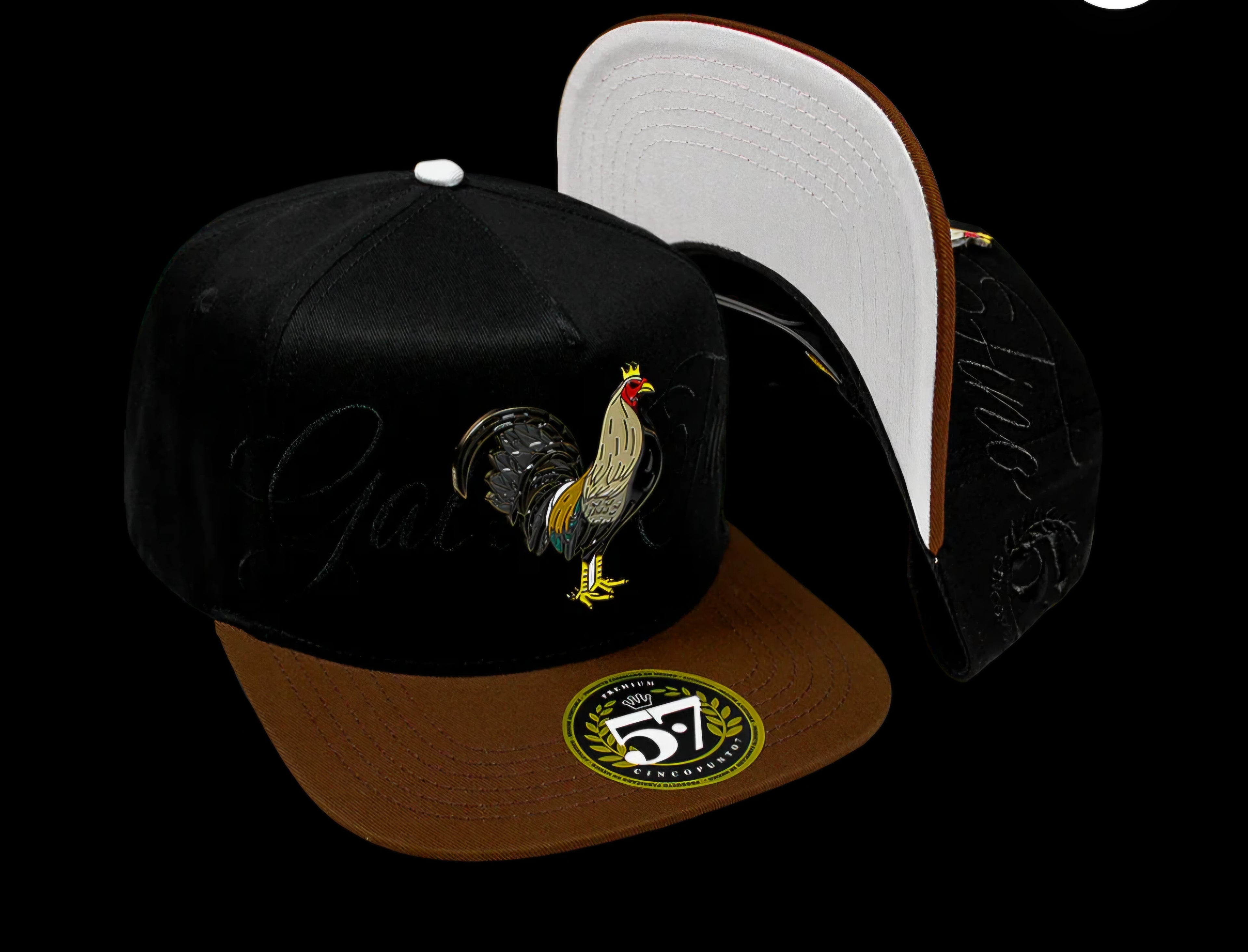 5.7 gallo fino negro/ camel