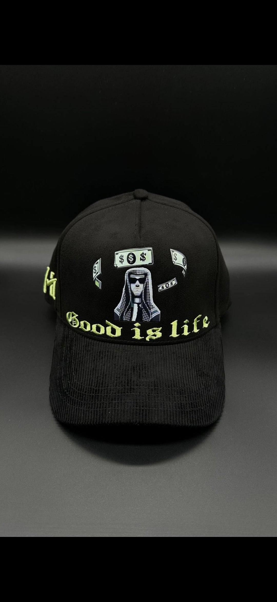 GOOD IS LIFE MONEY HATS