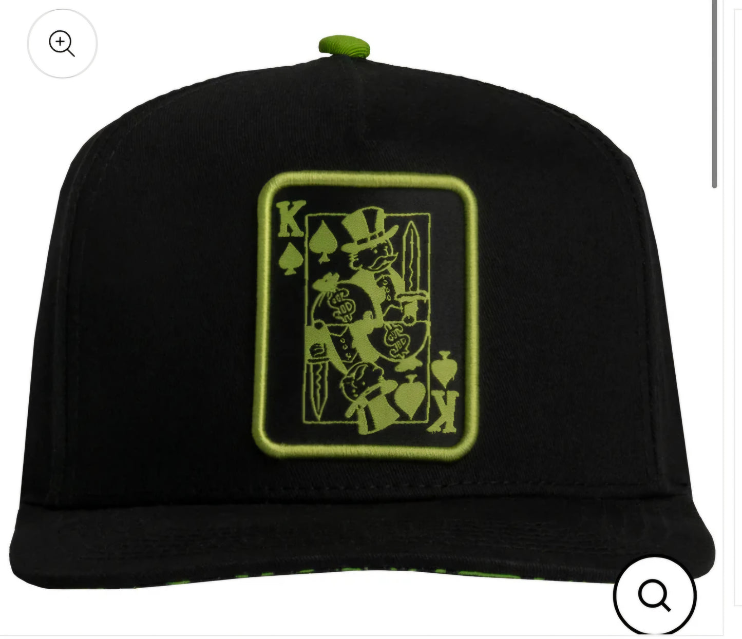 2JC HATS Card Black/Neon