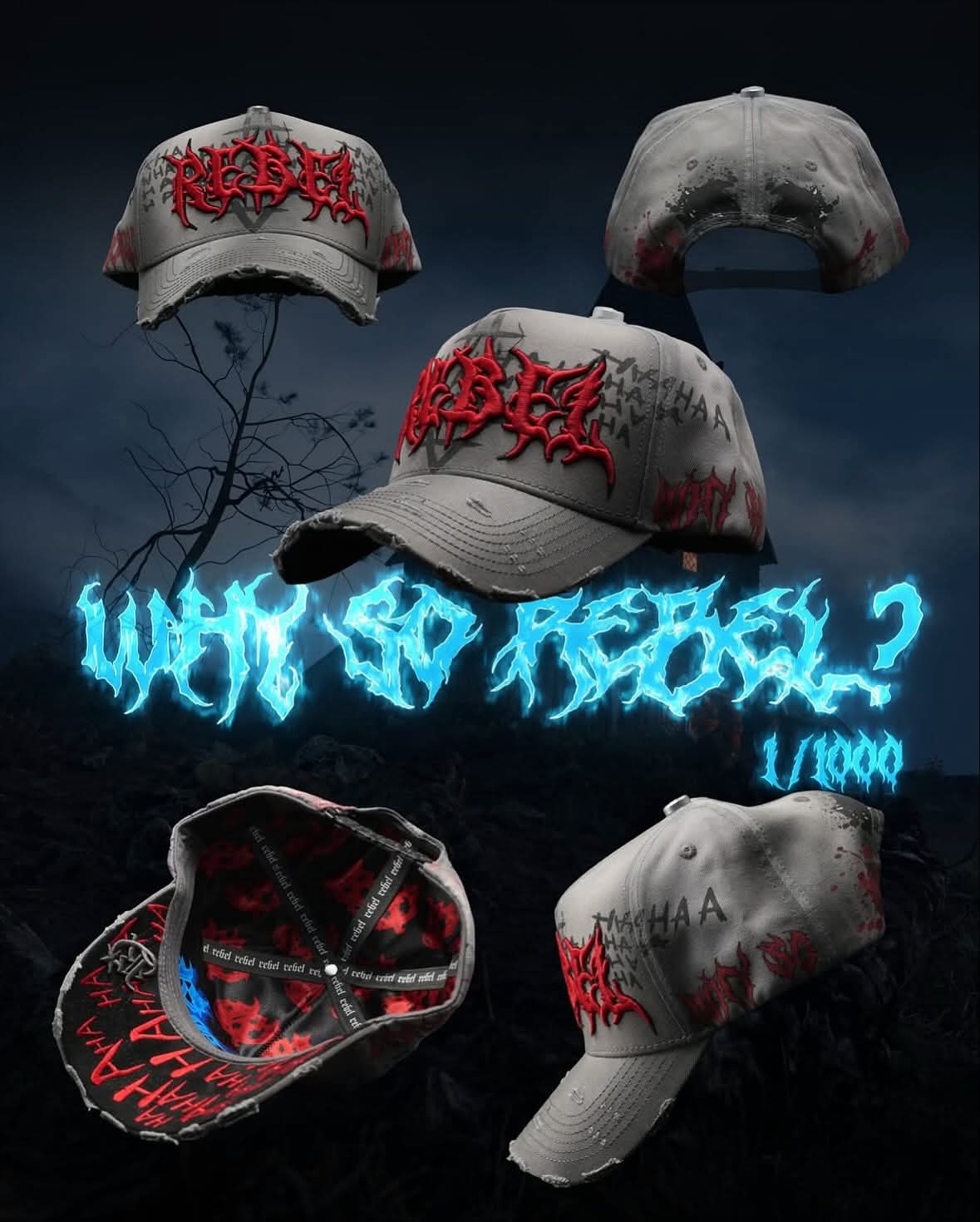 Rebel hats