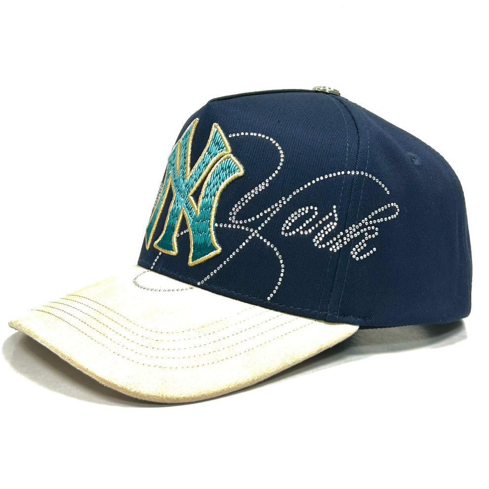 NY BLUE/BEIGE