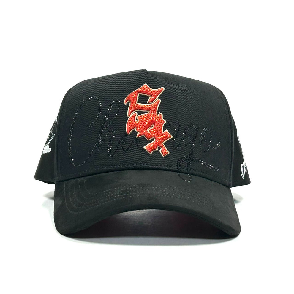 Sox black with red