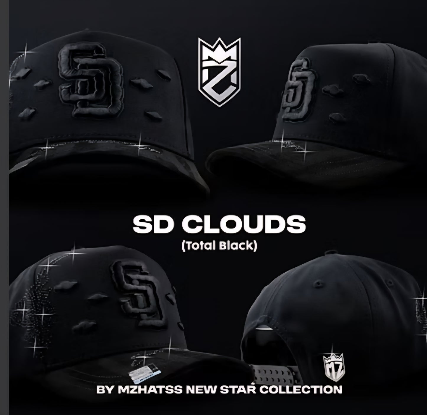 Mz SD CLOUDS black