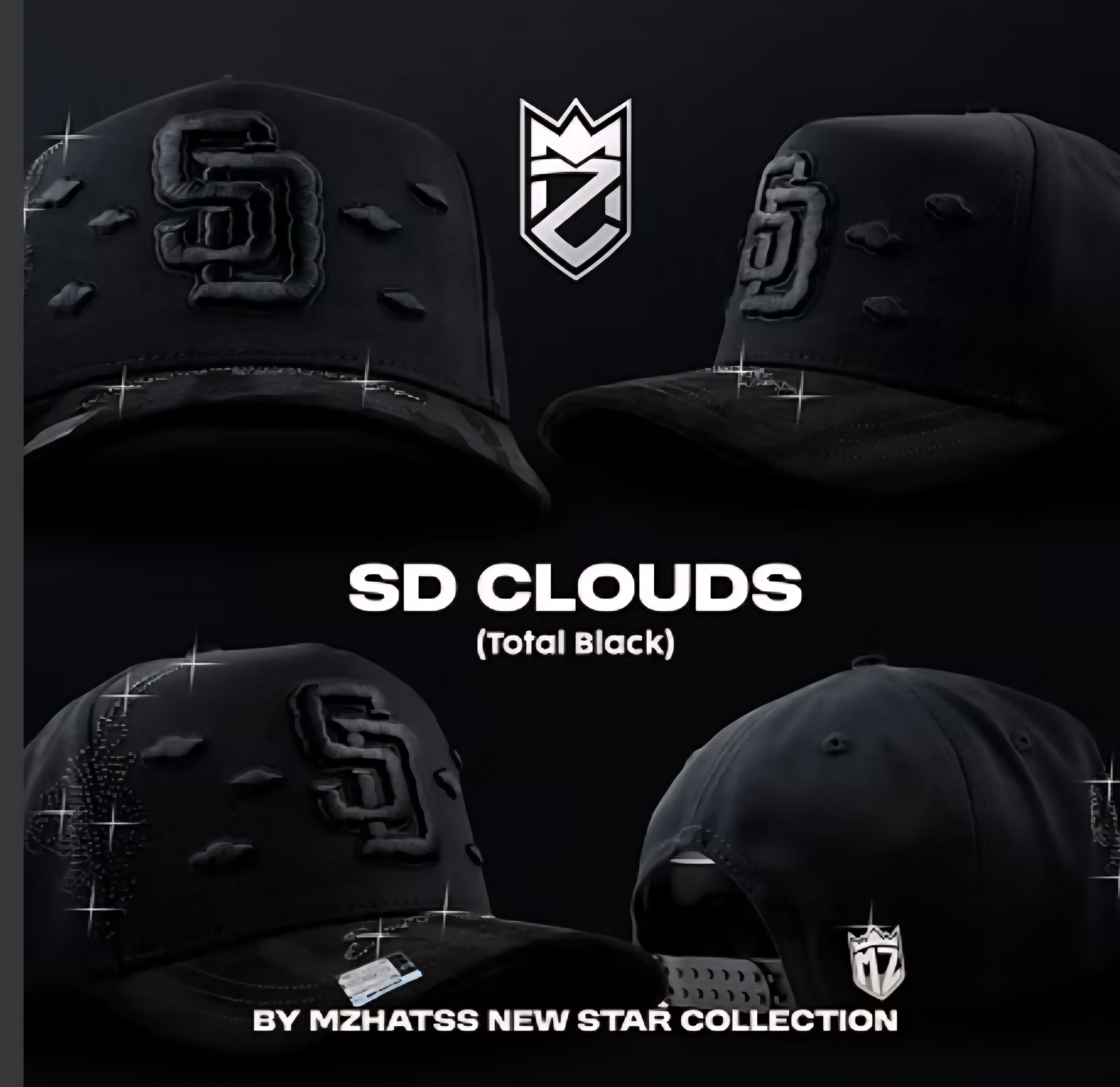 Mz SD CLOUDS black