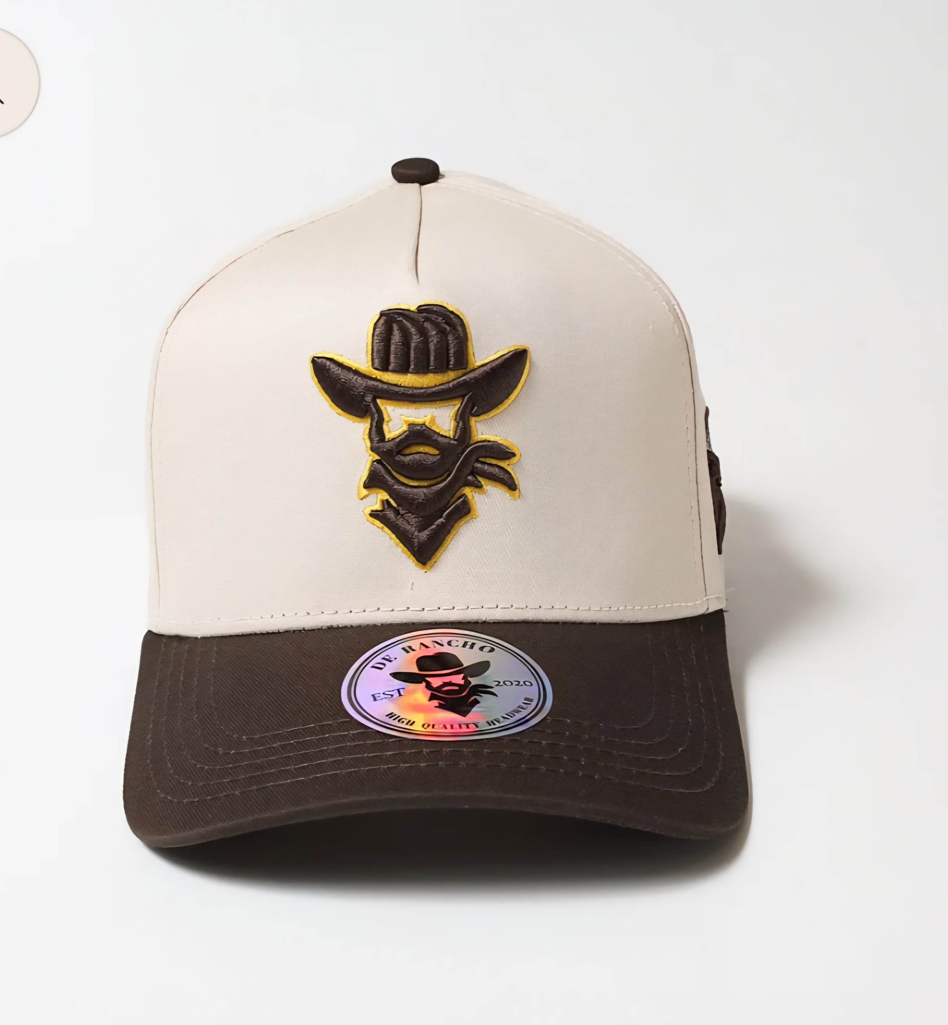 De rancho a-frame hat khaki /brown