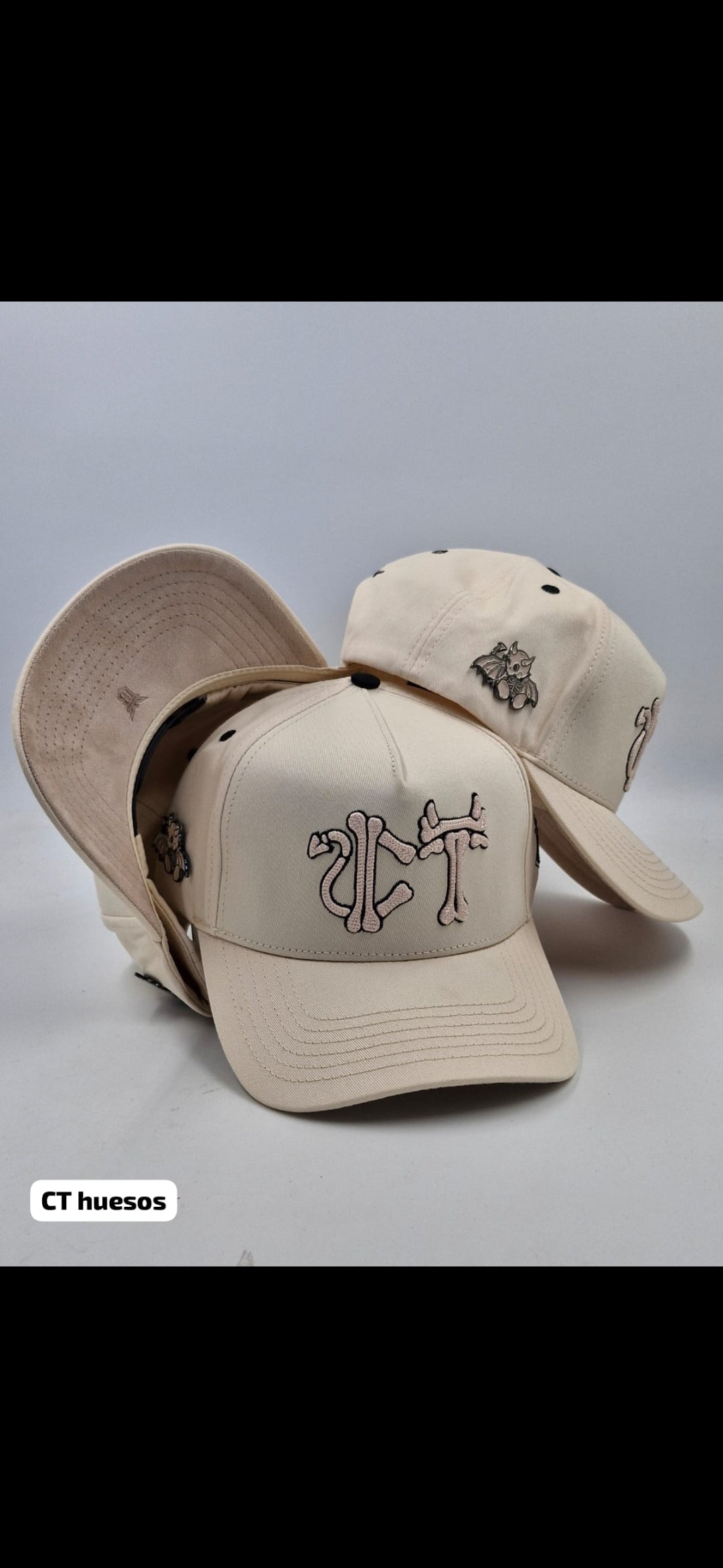 A Ct huesos El tiros caps beige