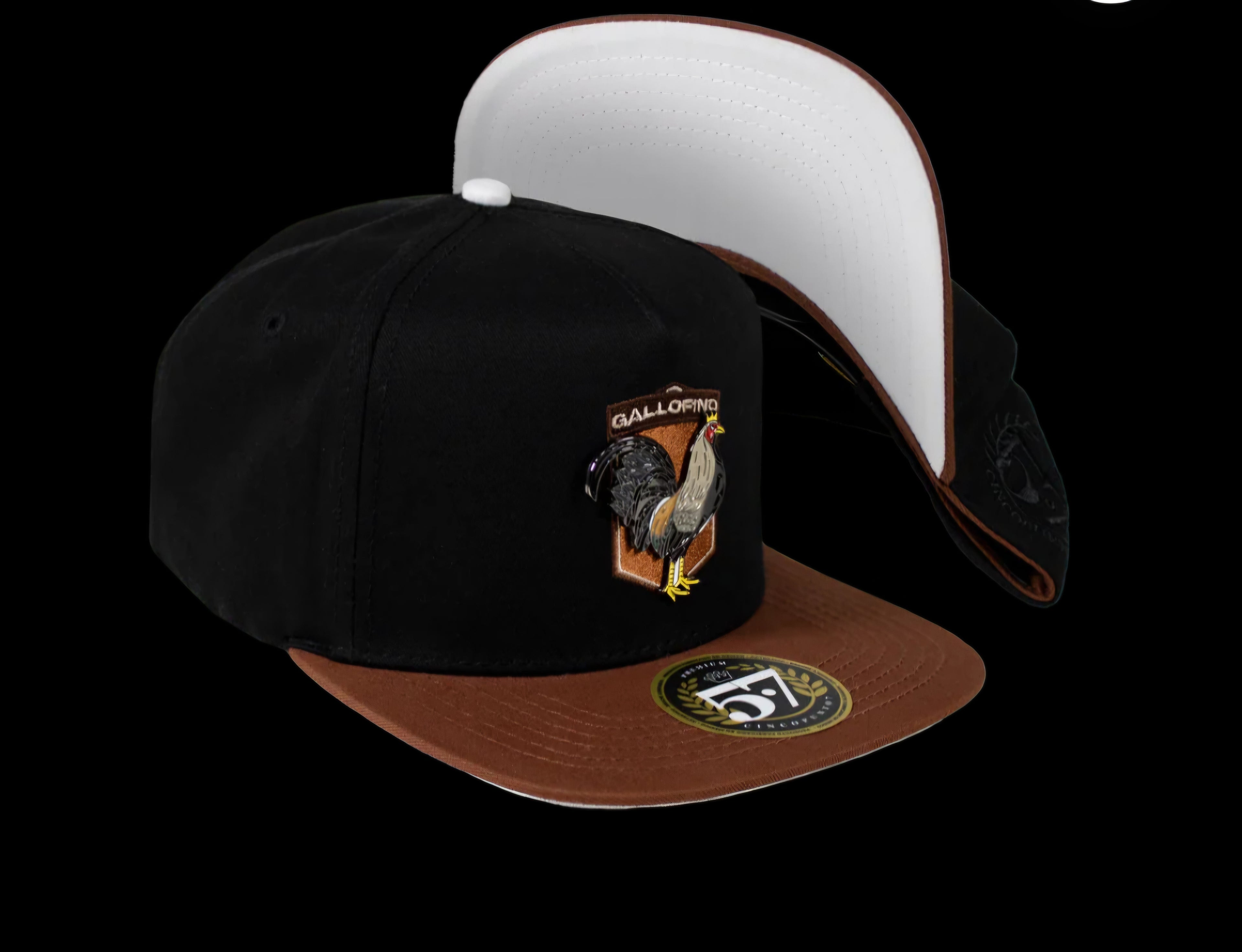 5.7 gallo fino negro/camel 2