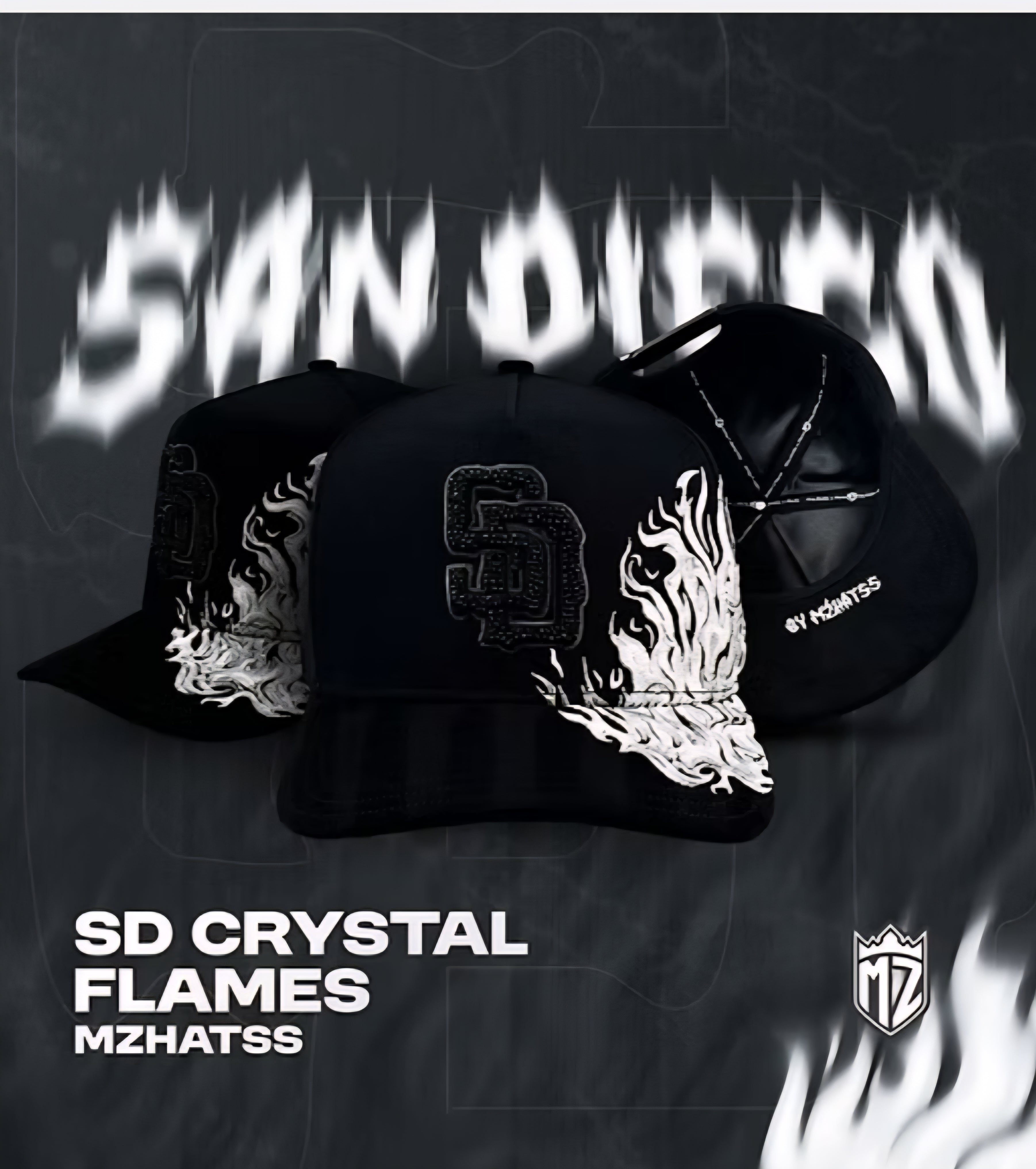 Mz SD Crystals flames special edition