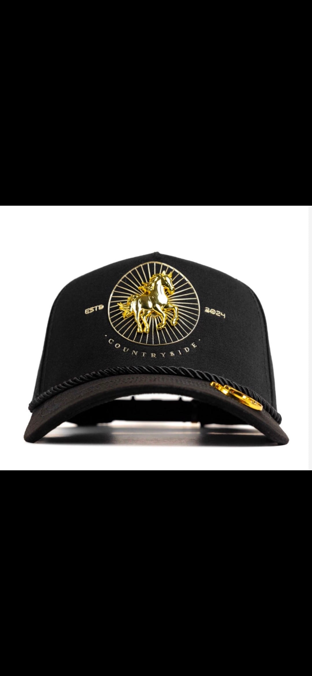 Contra side black gold