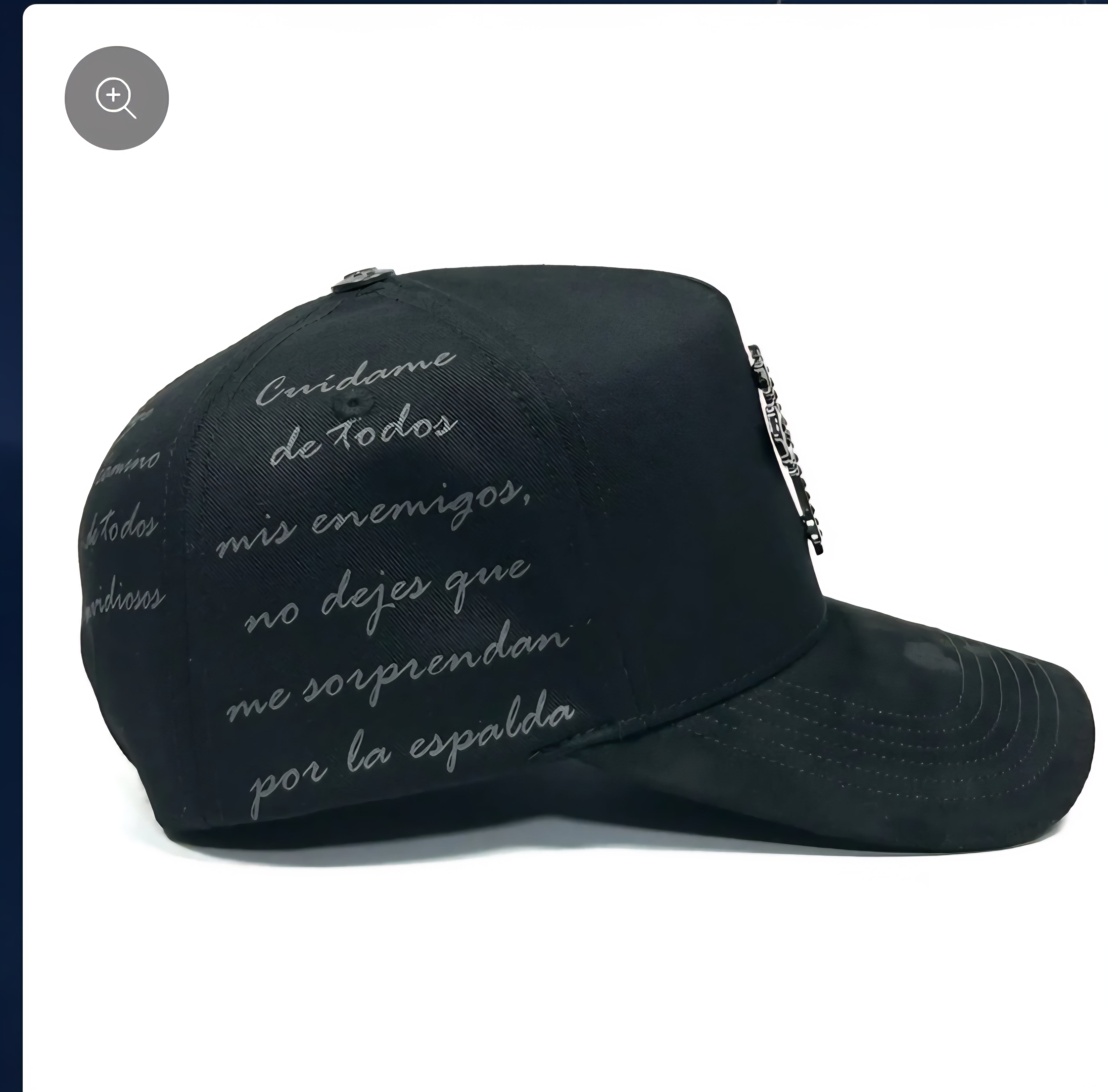 Caps fans GORRA CRUZ ALL BLACK