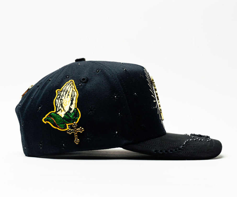 Kids San judas cristals black