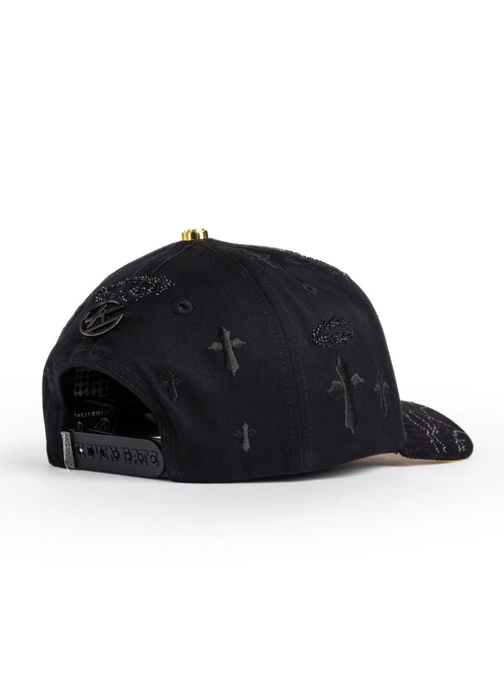 KIDS 3 CRUCES BLACK / GOLD