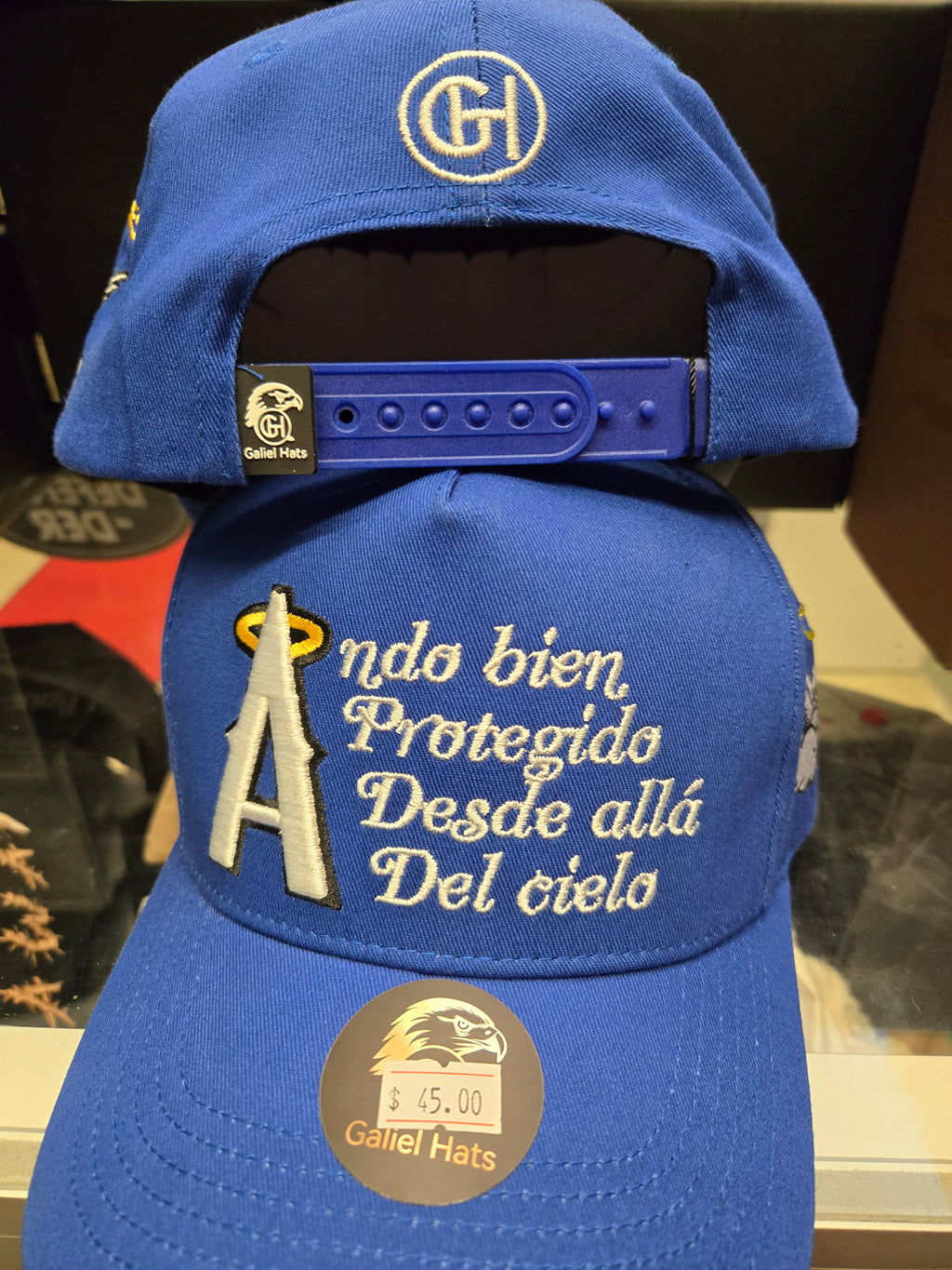 Galiel Ando bien protegido azul