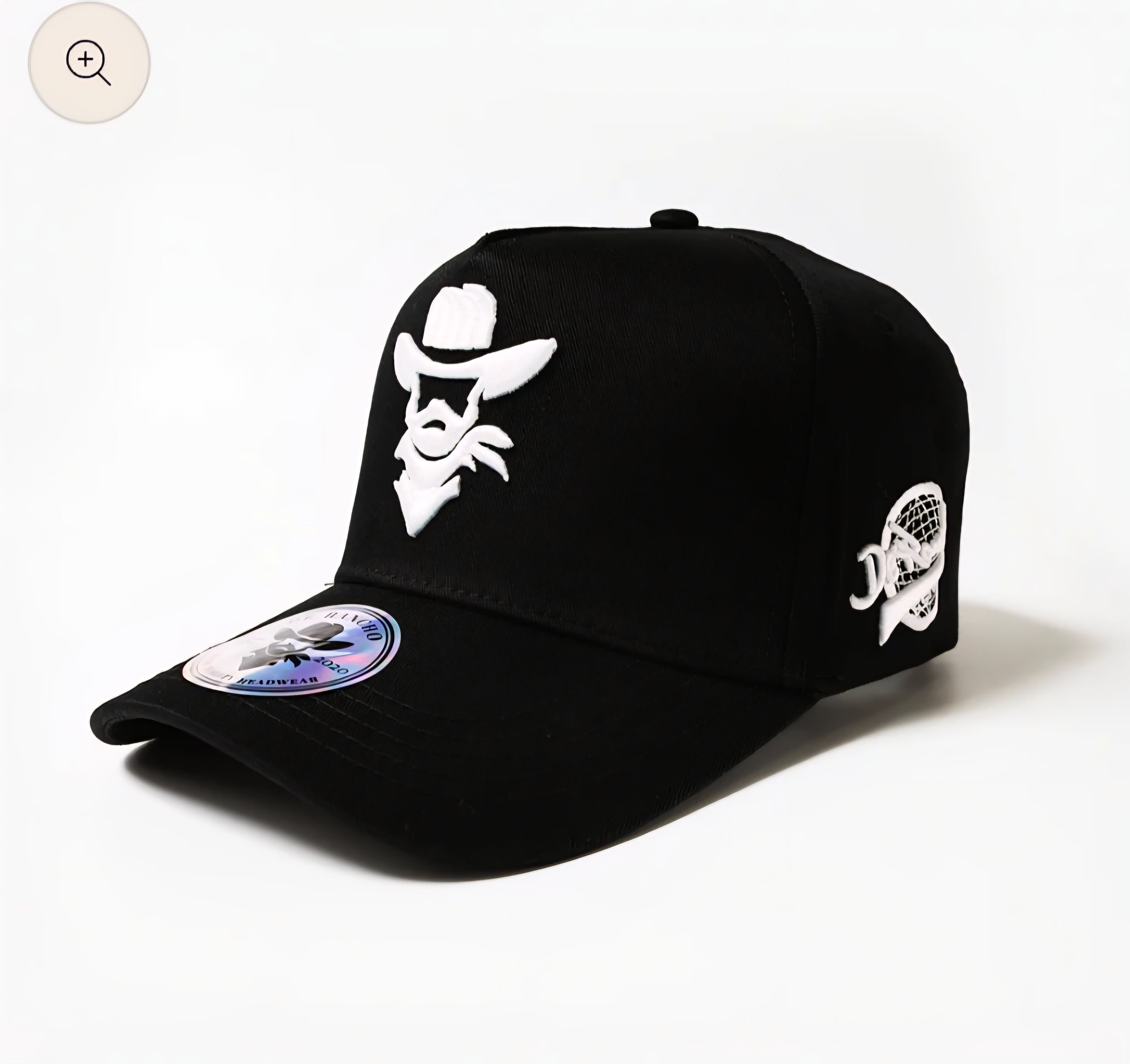 De rancho a-frame hat black/white