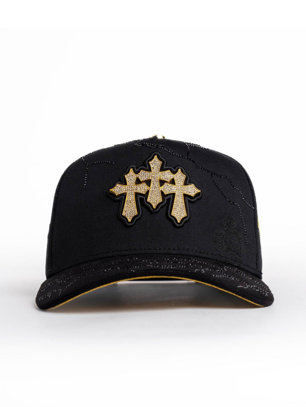 KIDS 3 CRUCES BLACK / GOLD