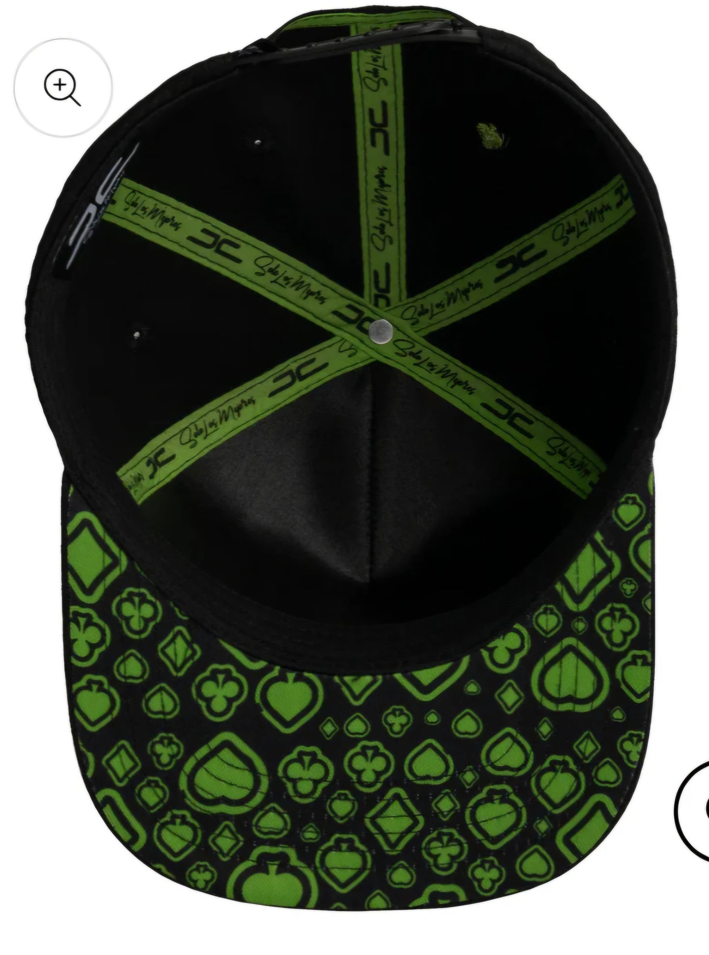 2JC HATS Card Black/Neon