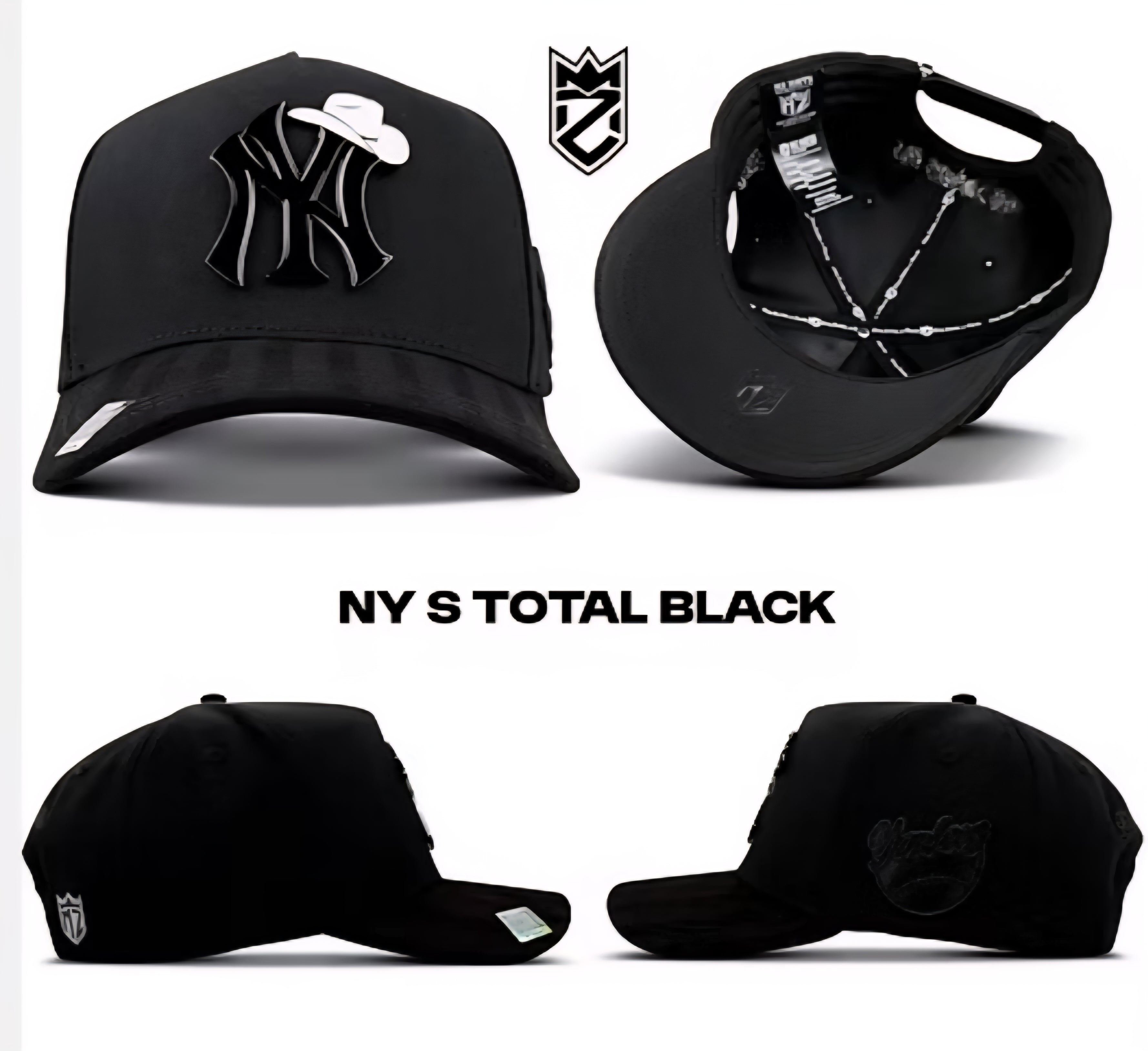 MZ NY S TOTAL BLACK
