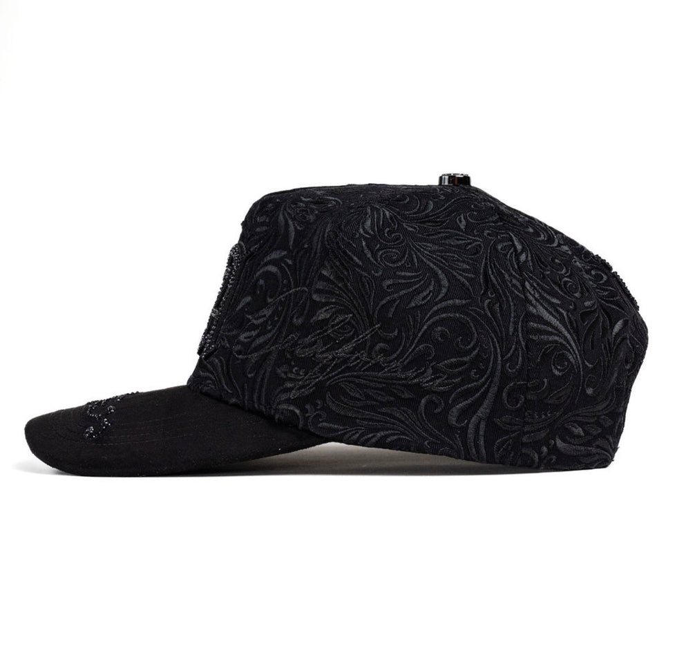 LOS ANGELES BLACK/BLACK EMBROIDRERED